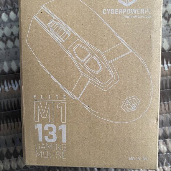 CyberpowerPC Play Ready Wired Gaming Keyboard 01 NOHI and M1 131 Gaming Mouse - Picture 9 of 11